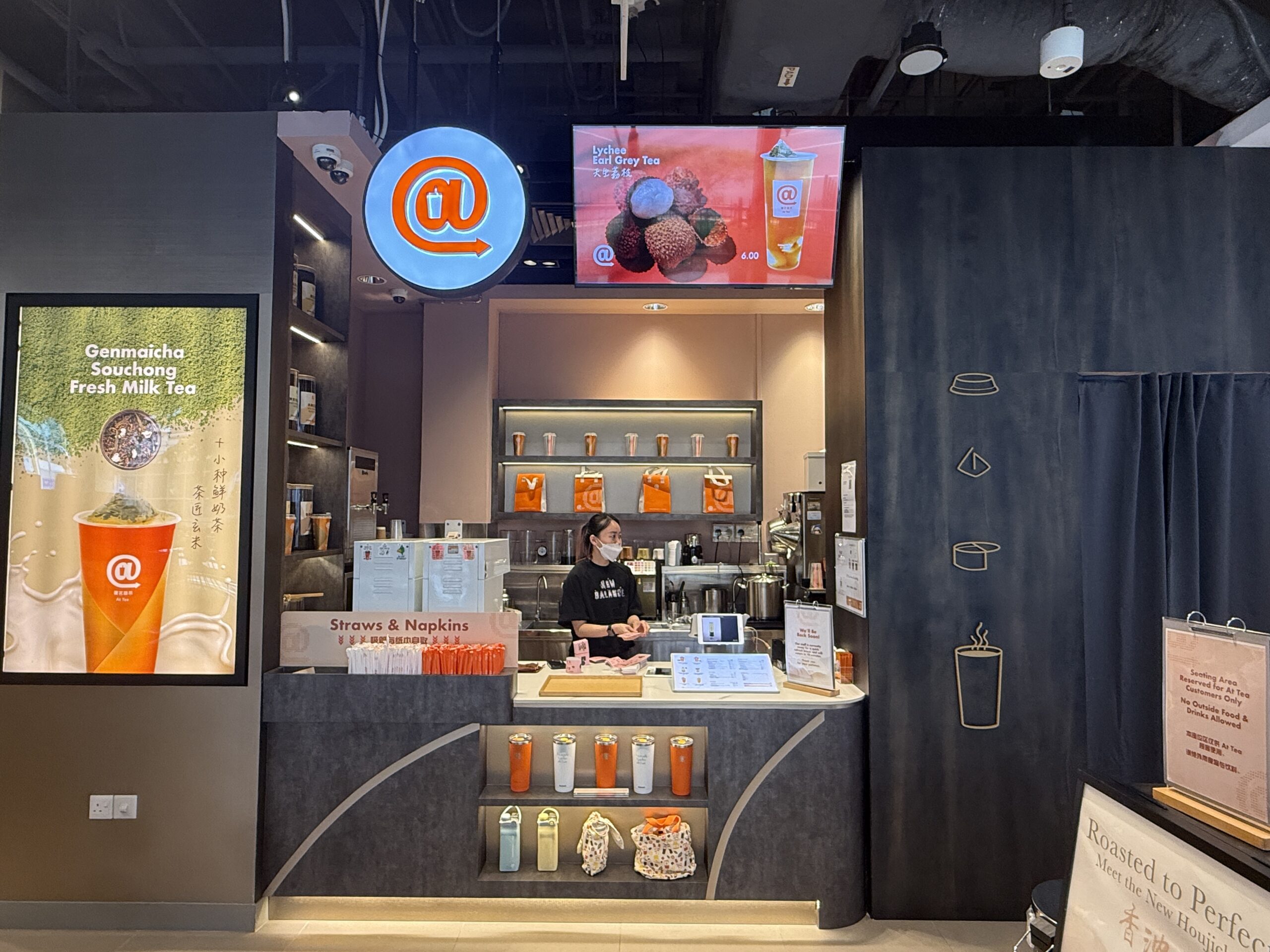 Premium Makeover For A Bubble Tea Franchise Outlet: How We Redesigned @tea’s Chinatown Outlet 